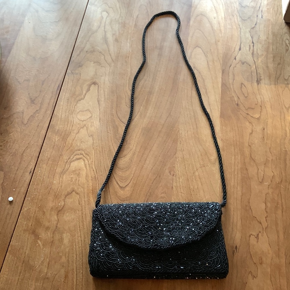 Vintage 80’s Walborg beaded evening bag